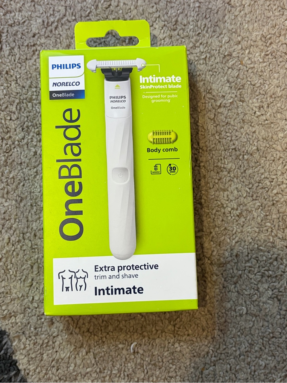 Philips Norelco OneBlade Intimate Electric Groomer